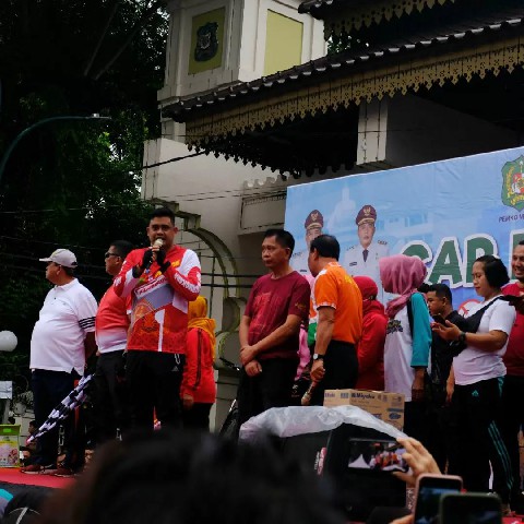 Car Free Day Kota Medan Tahun 2022 di Lapangan Merdeka Medan (19 Juni 2022).